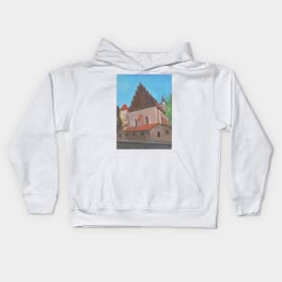 Old Synagogue, Prague Kids Hoodie